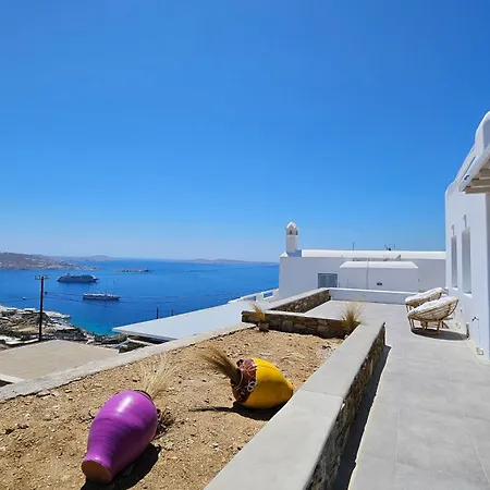 Aether Mykonos 3br With Serene Port & Town Views * Τούρλος