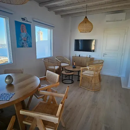 Aether Mykonos 3br With Serene Port & Town Views Βίλα *