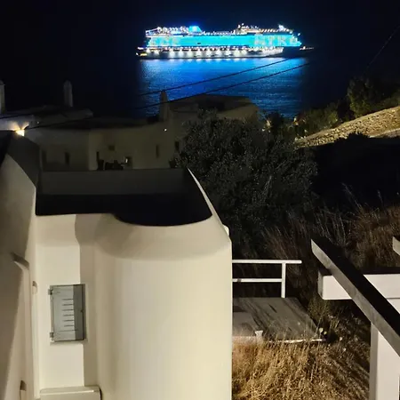 Aether Mykonos 3br With Serene Port & Town Views Βίλα Τούρλος