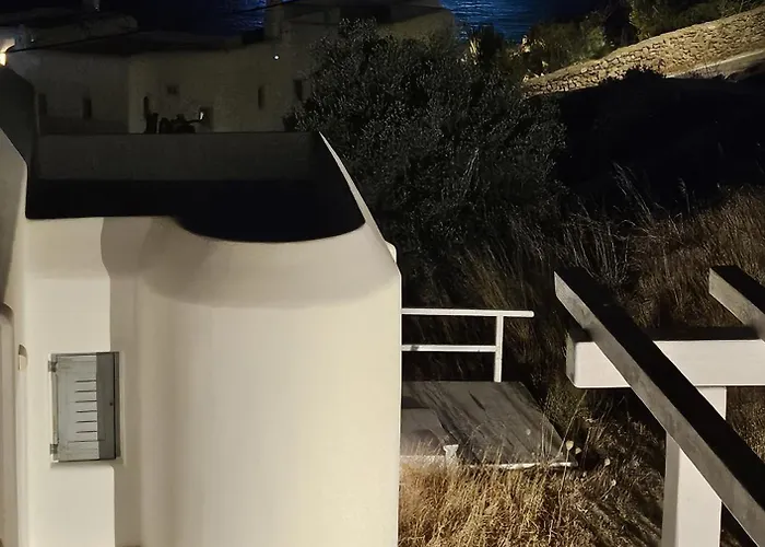 Aether Mykonos 3br With Serene Port & Town Views טורלוס